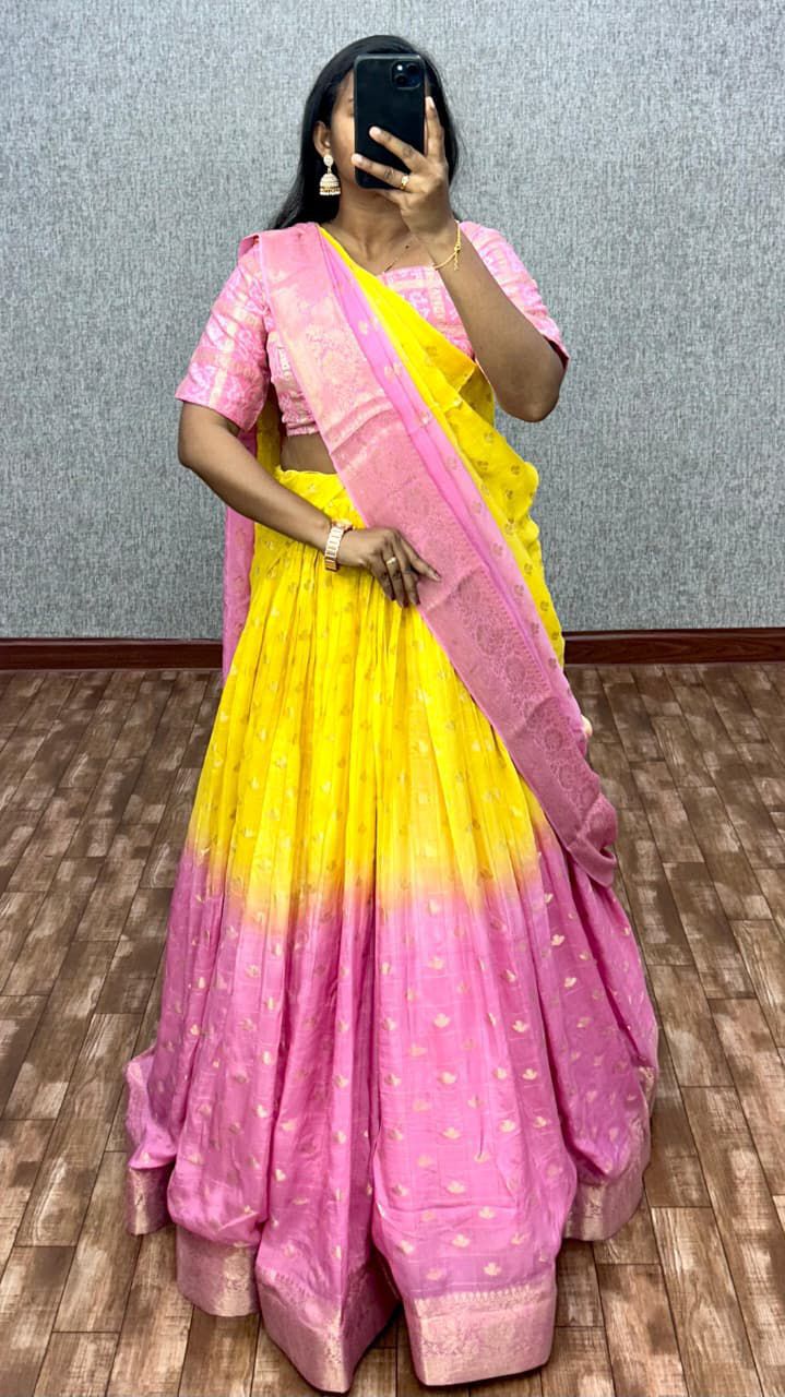 Chinnon Designer viscose lehenga