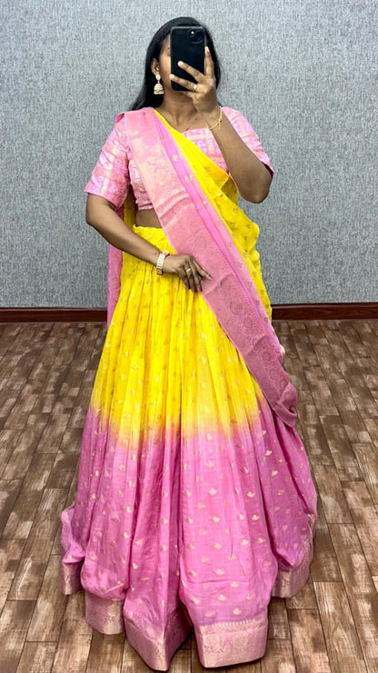 Chinnon Designer viscose lehenga
