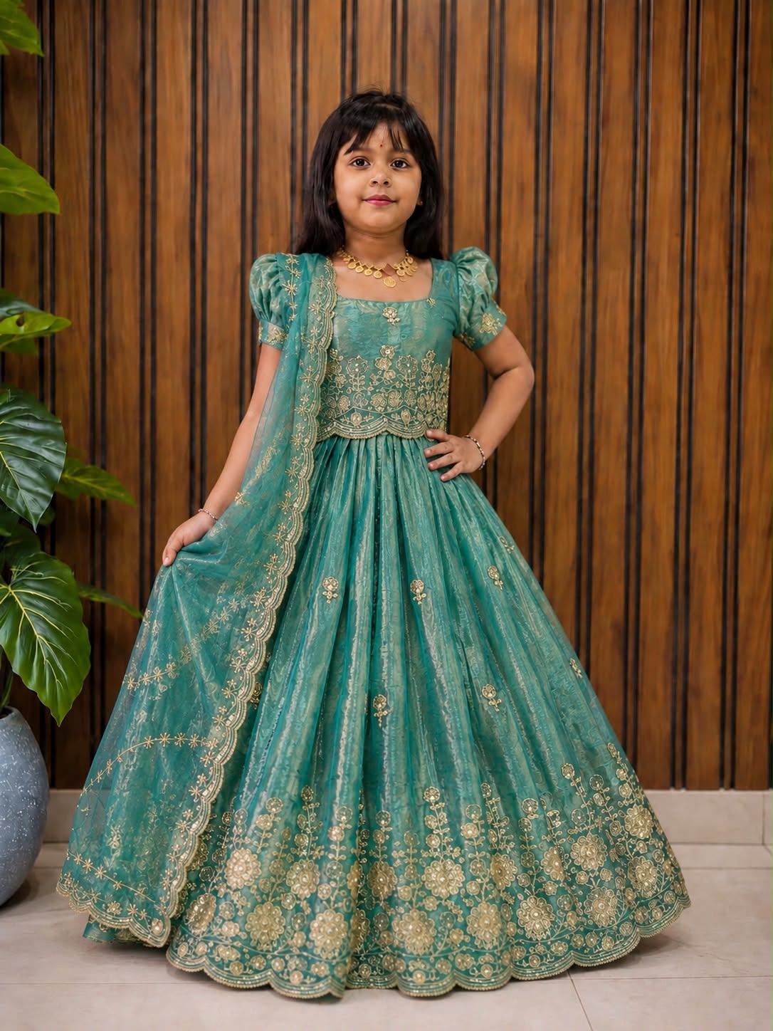 Mom and daughter cafe cute Designer lehenga sets
