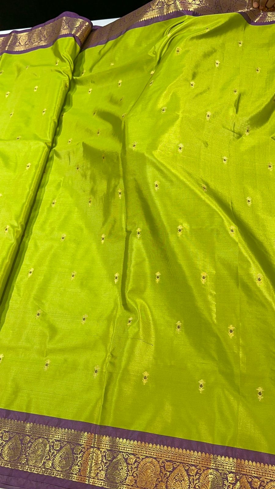 Vintage semi Gadwal traditional pattu sarees