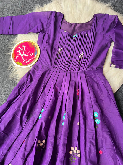 Café Embroidery Oo Sita  Gowns