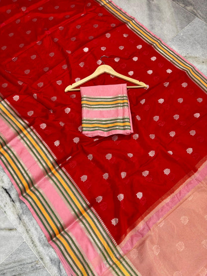 Banarasi  warm katan soft classic budget saree
