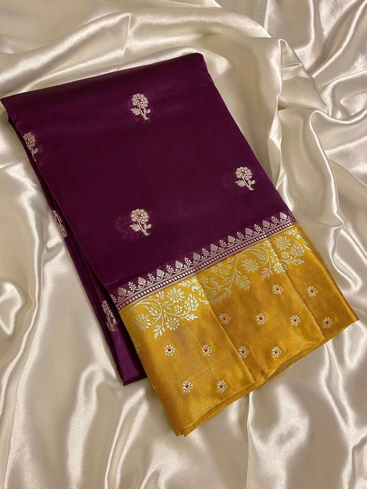 Banarasi Meena  Katan silk budget sarees