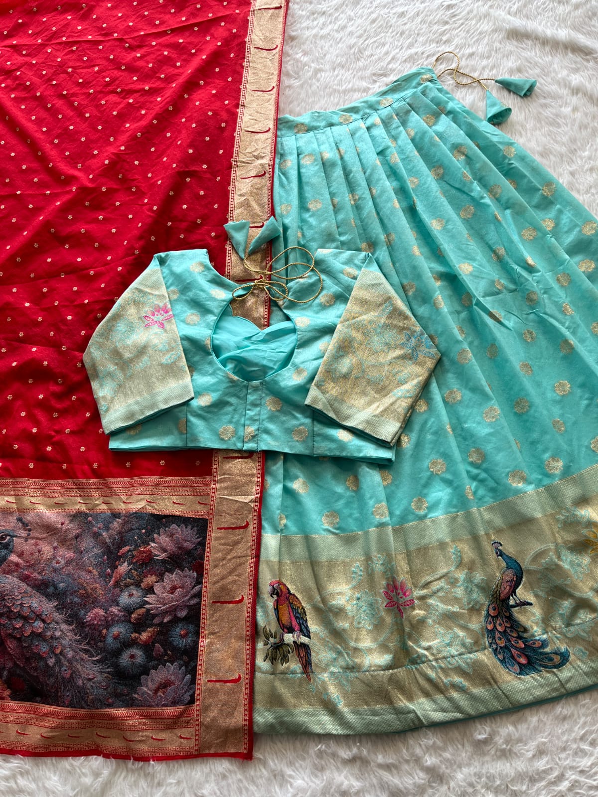 Dola Silk 3D Weaving Lehenga sets