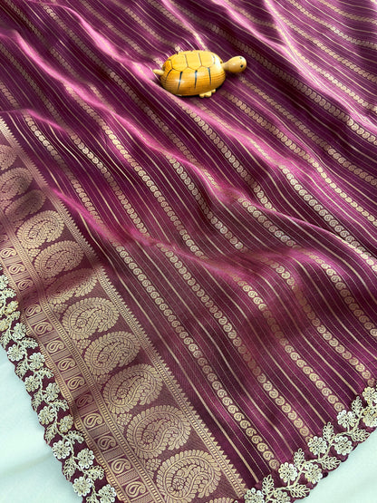 Festival special Saree with stitched blouse