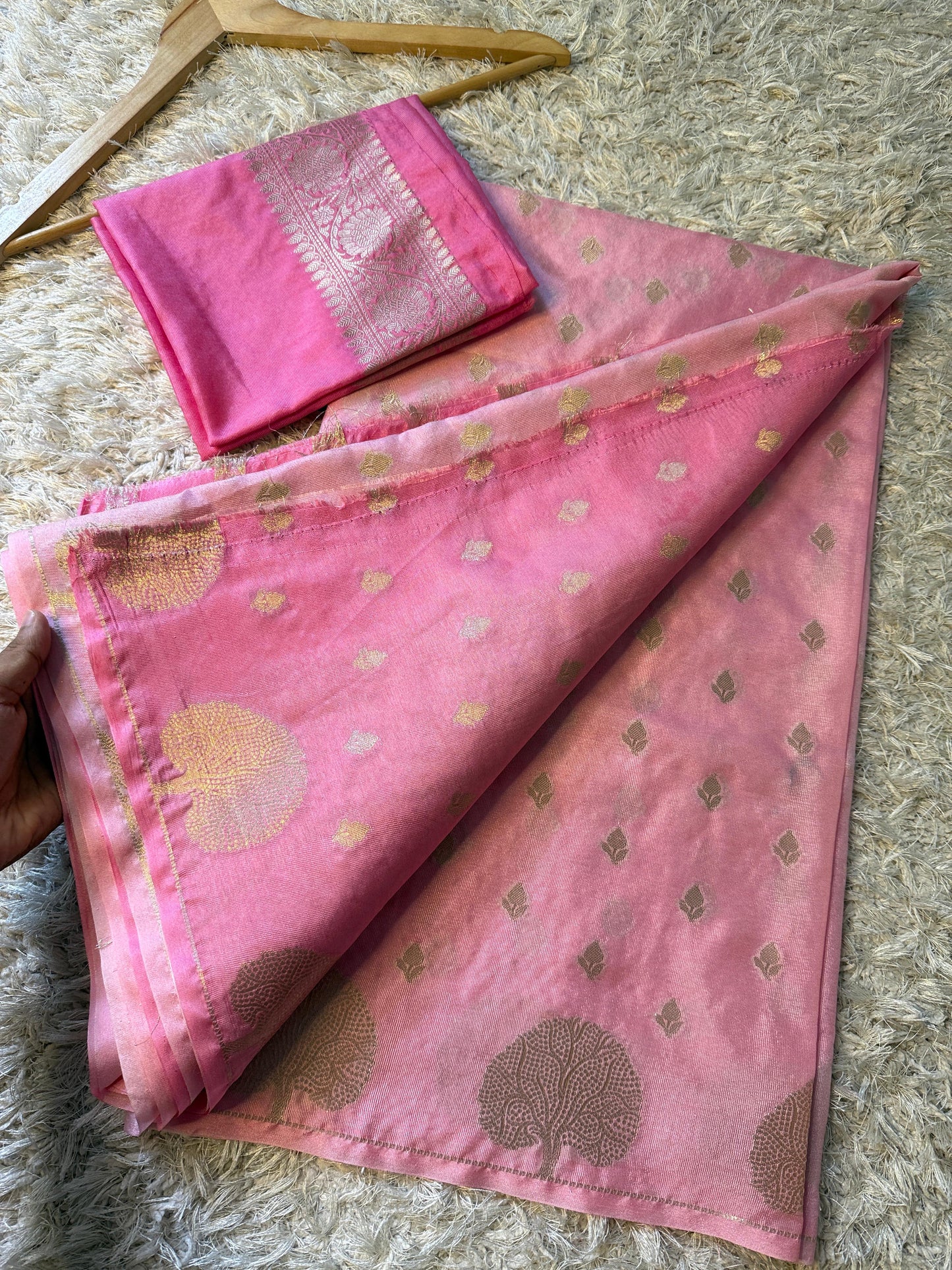 Luxe Classic Katan Super Soft Banarasi saree