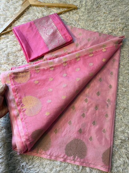 Luxe Classic Katan Super Soft Banarasi saree