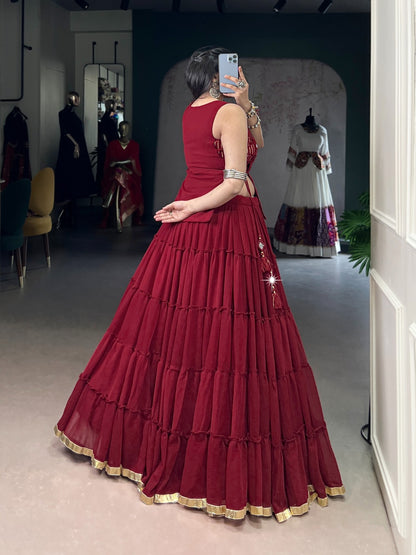 Marbel Navarathri  dancing Lehenga