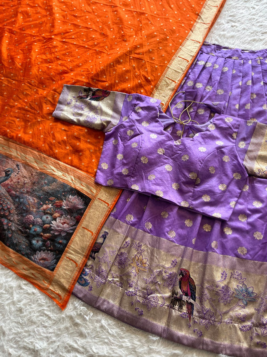 Dola Silk 3D Weaving Lehenga sets