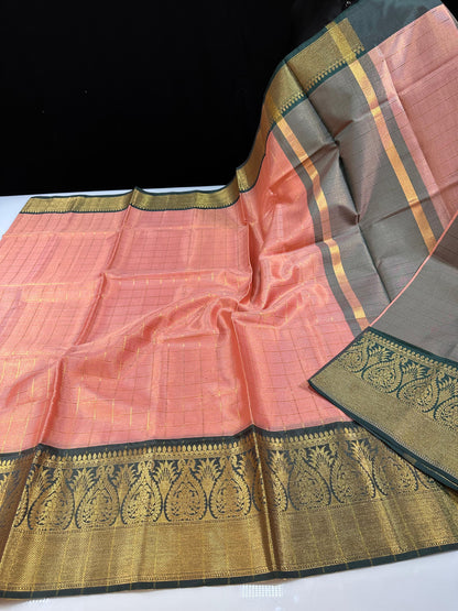 Soft Banarasi semi-silk saree