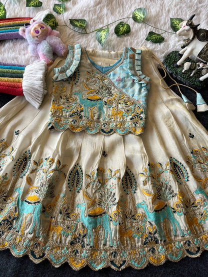Kids Desginer cute indo western style camline sets