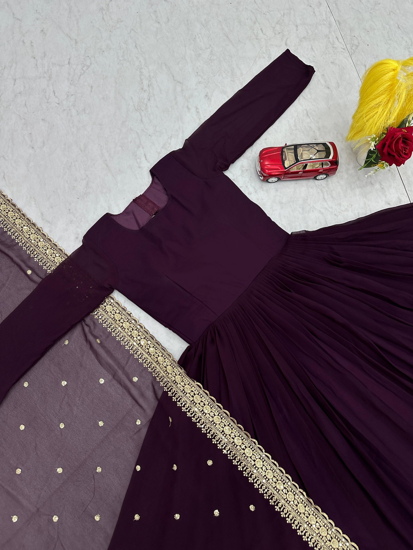 Aditi Roy style Anarkali Desginer set