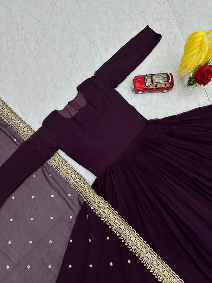 Aditi Roy style Anarkali Desginer set