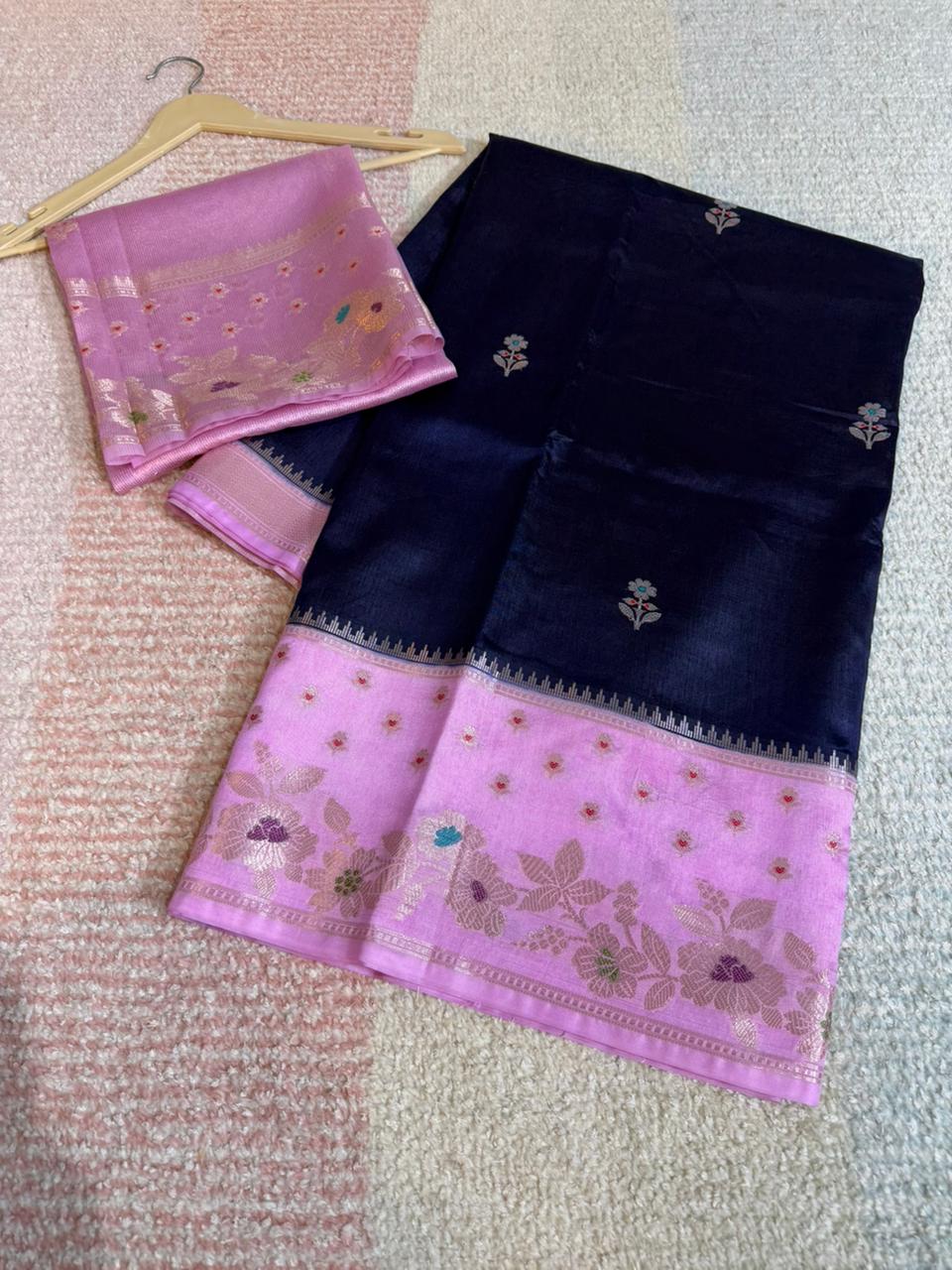 Banarasi fancy trending Alfi designer saree