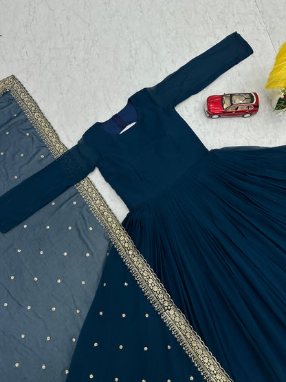 Aditi Roy style Anarkali Desginer set