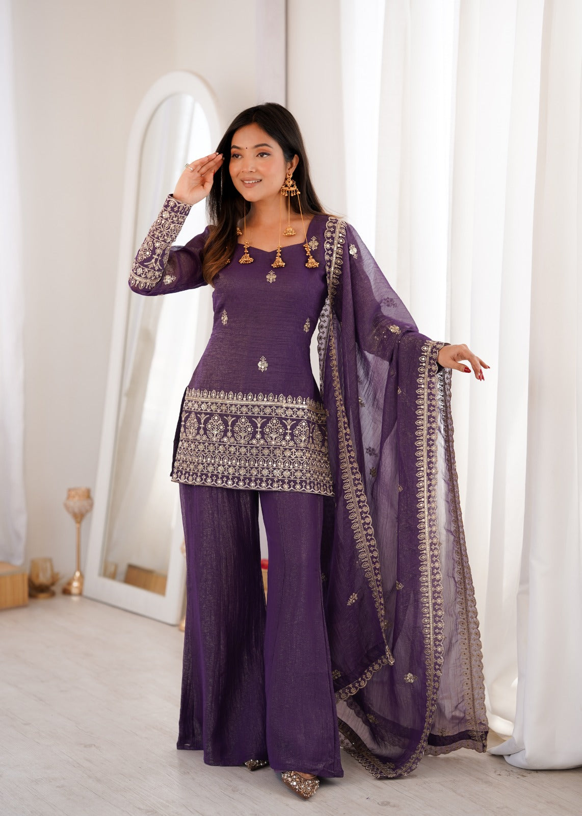 Anarkali crunchy Bollywood style