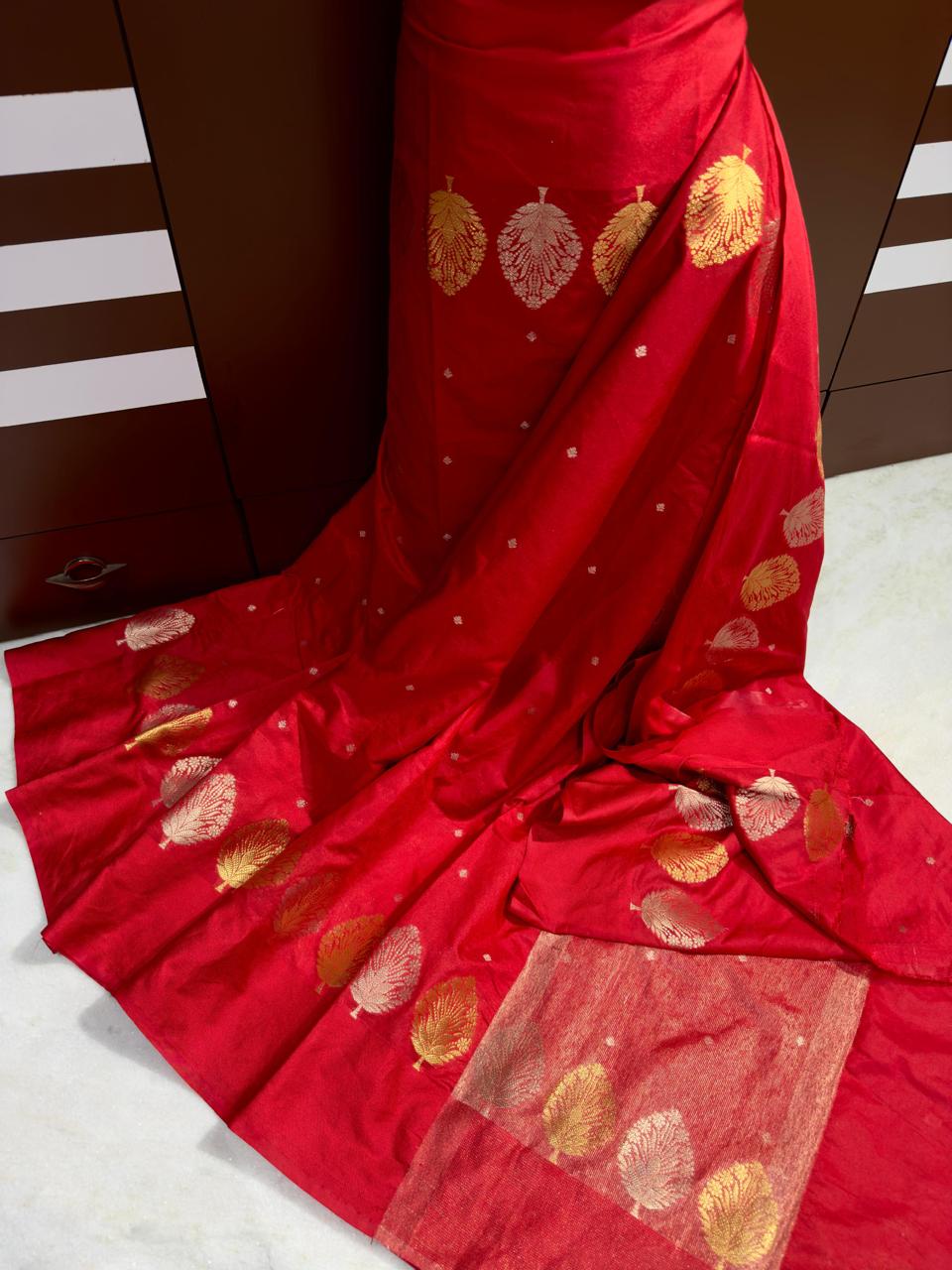 Beautiful banarasi dupion soft silk saree budget