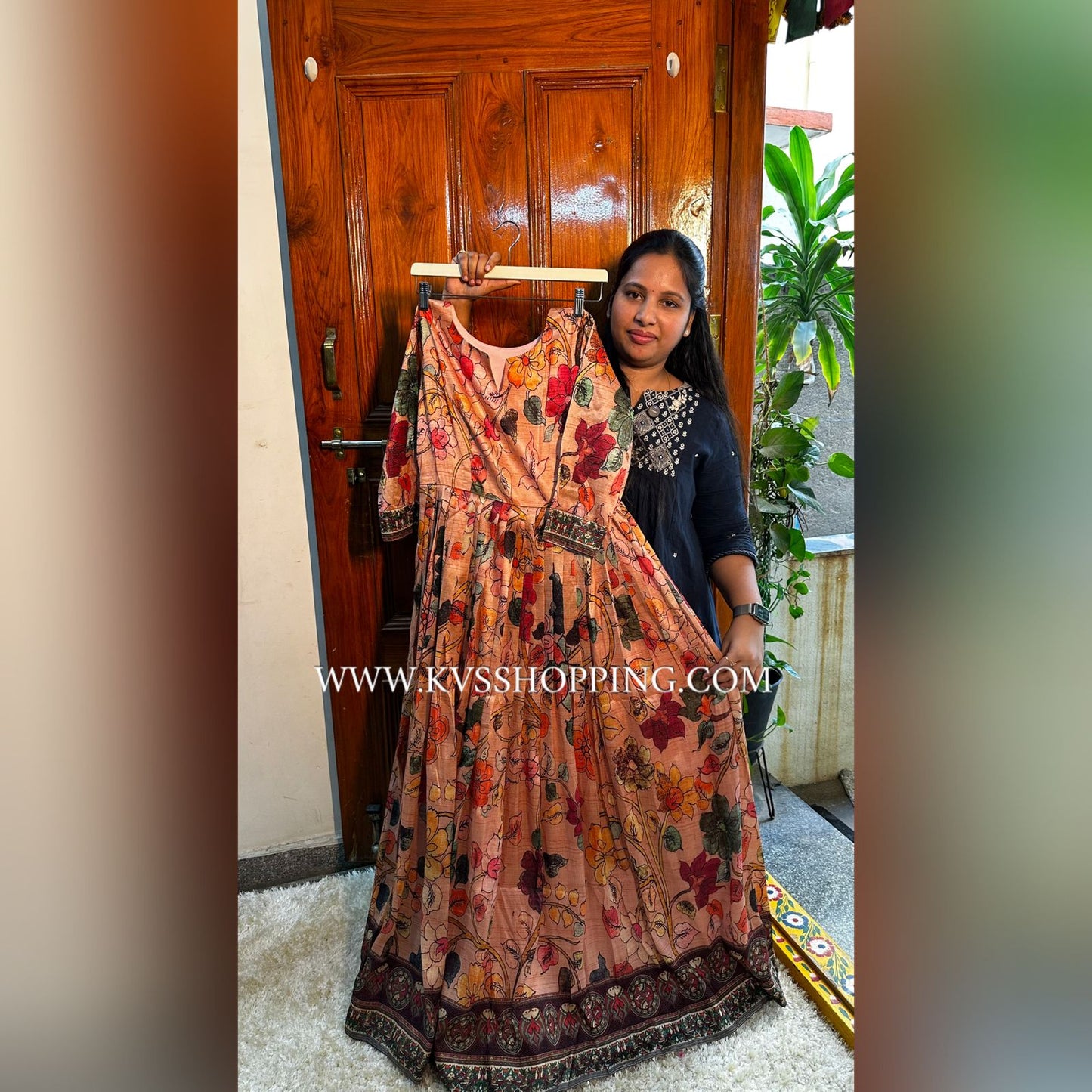 Anarkali Kalamkari designer Gowns