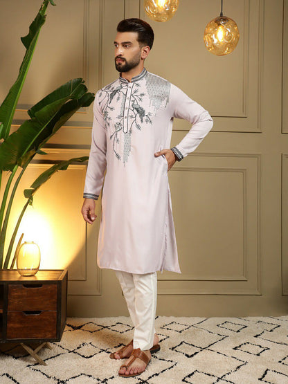 Gents work Embroidery kurta sets
