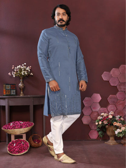 Smart Silk Gents kurta sets