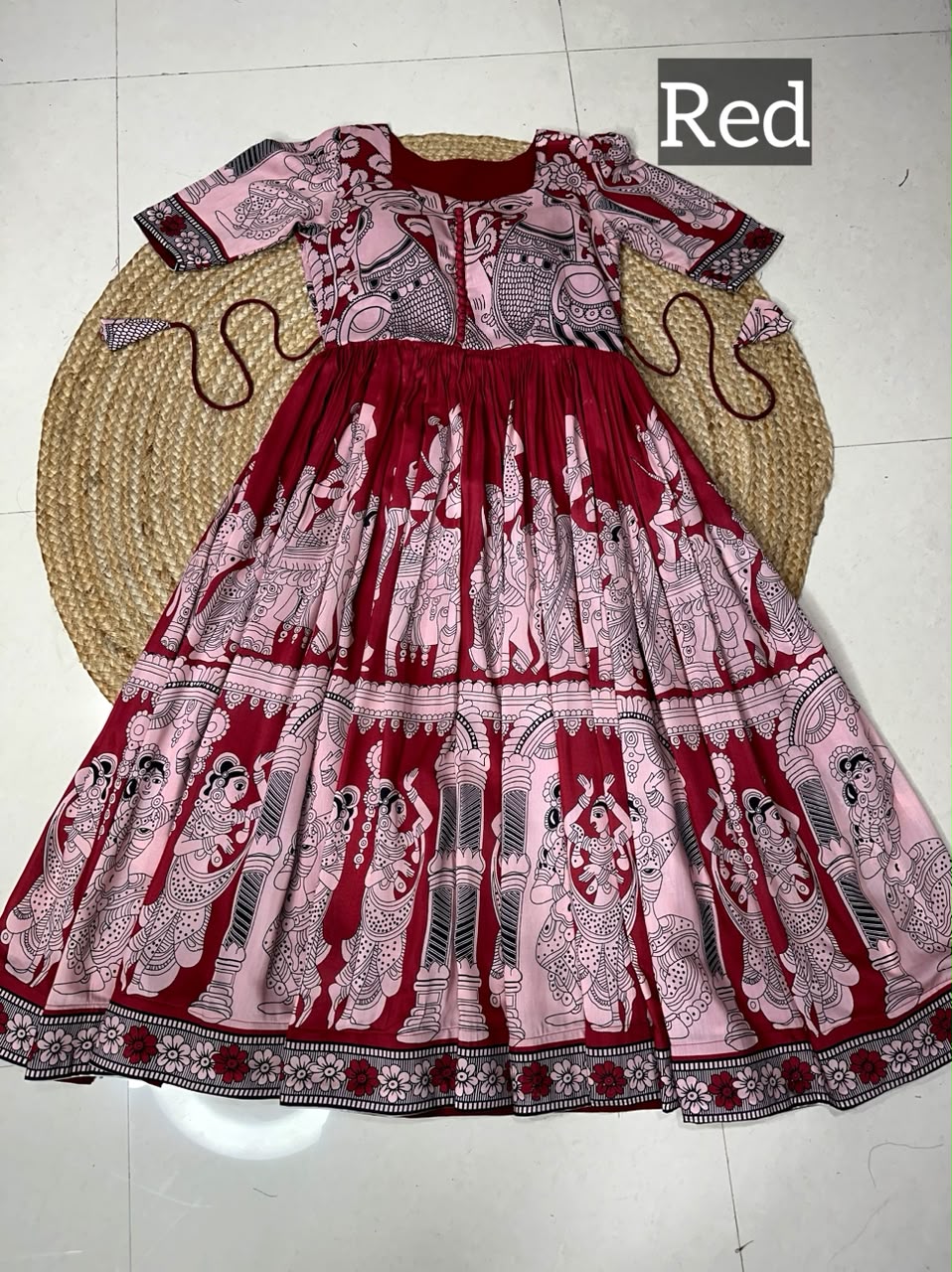 Kalamkari cafe friendly Gowns