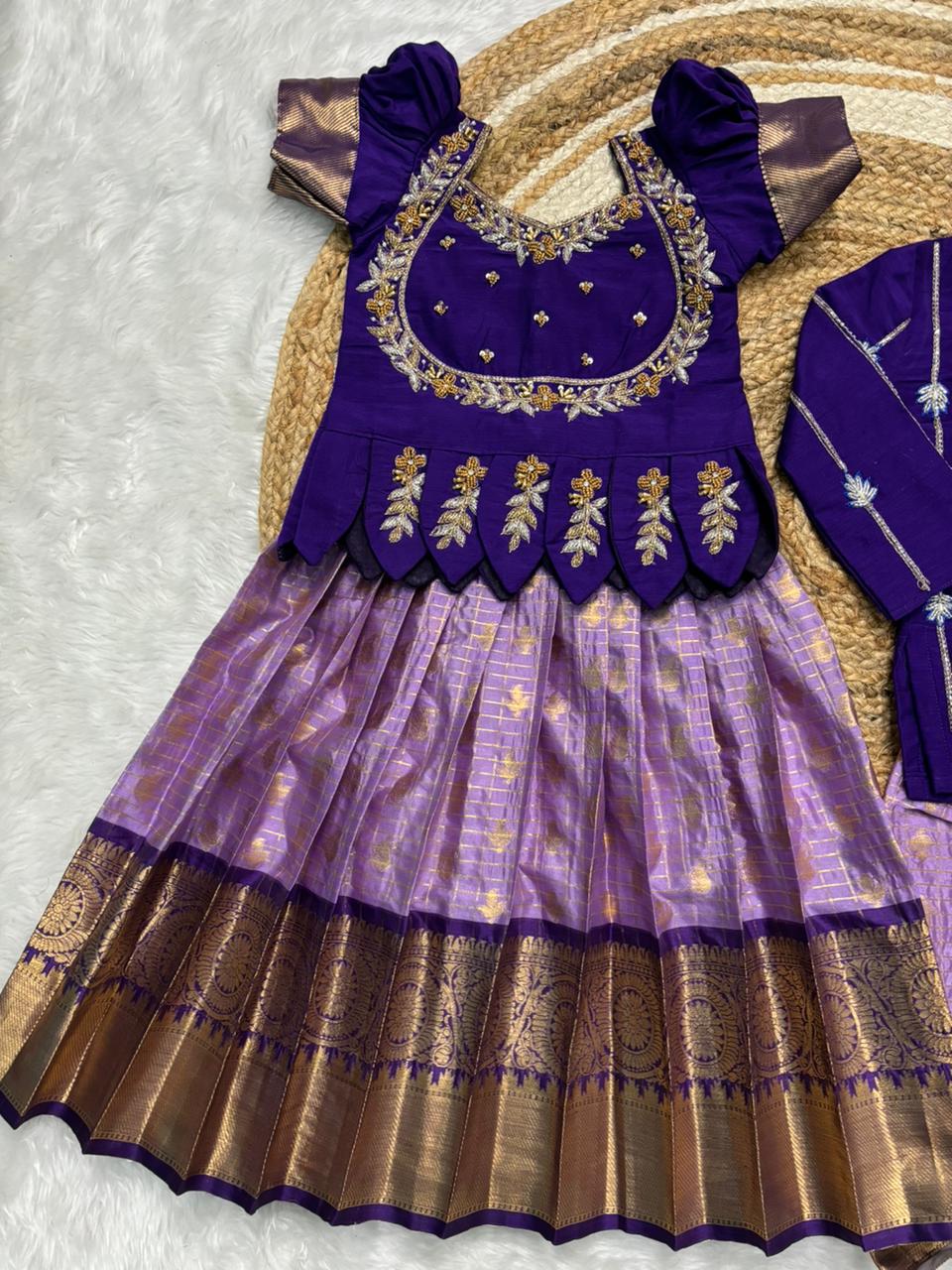 Kids maggam festive collection