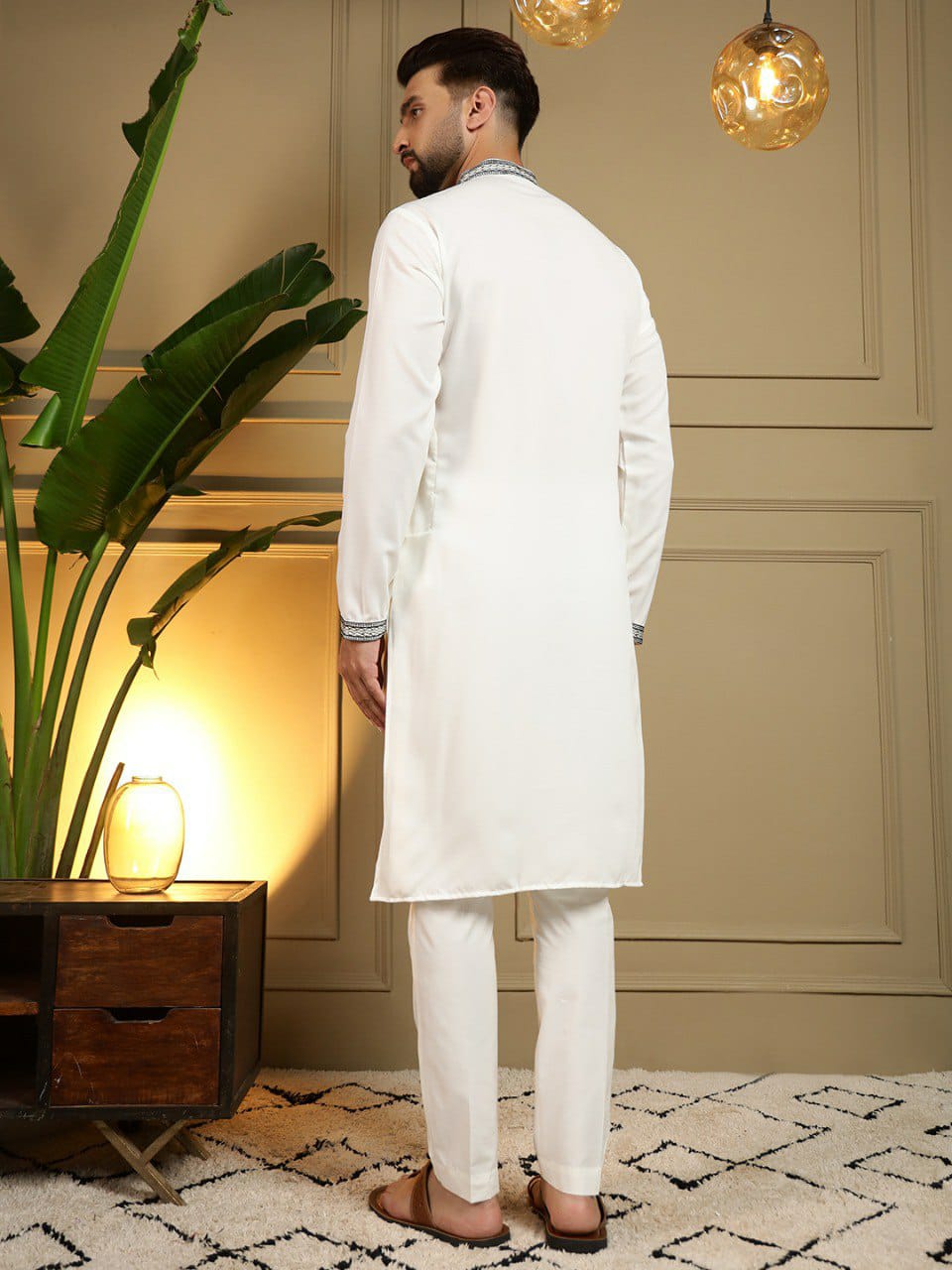 Gents work Embroidery kurta sets