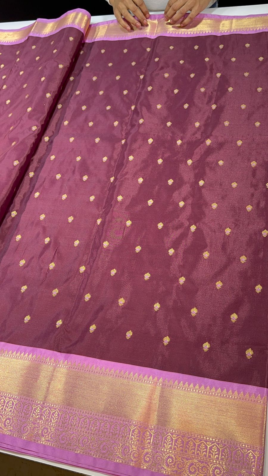 Vintage semi Gadwal traditional pattu sarees