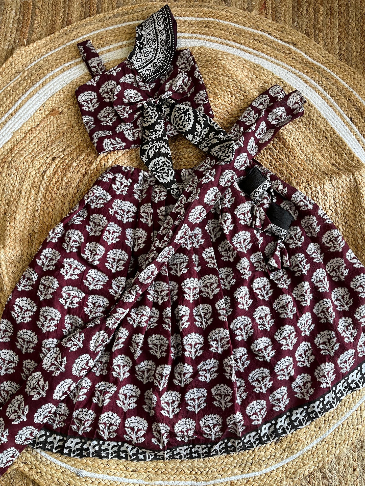 Mul elegant print party vibe cute set