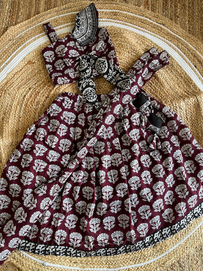 Mul elegant print party vibe cute set