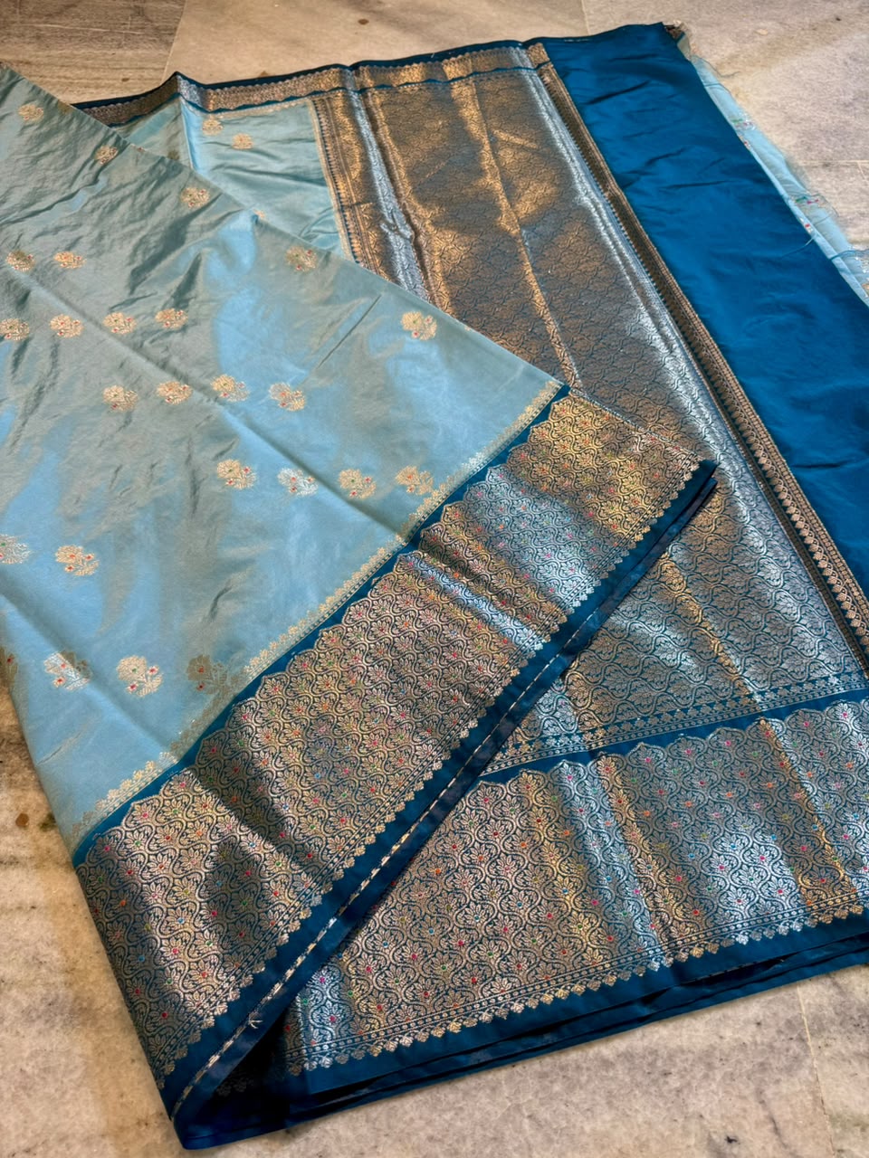 Banarasi katan zari soft fab budget sarees