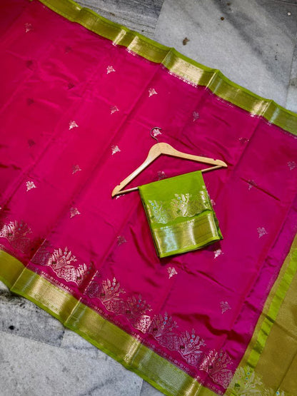 Vintage Katan silk premium Desginer saree