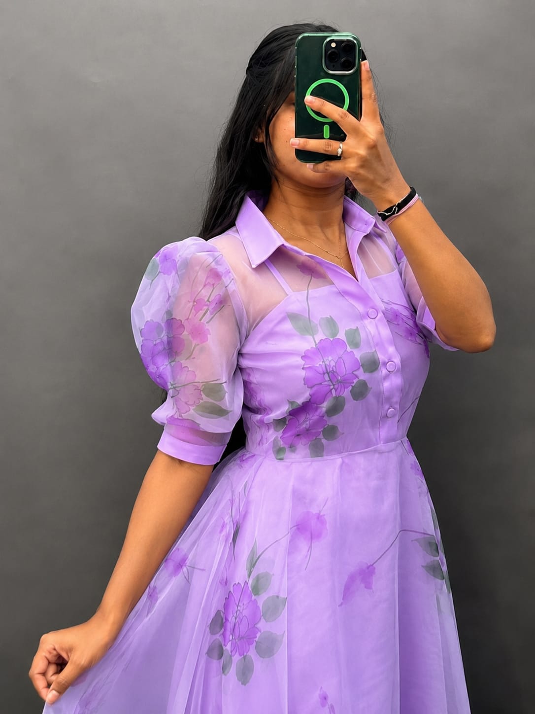 Floral Organza party gowns