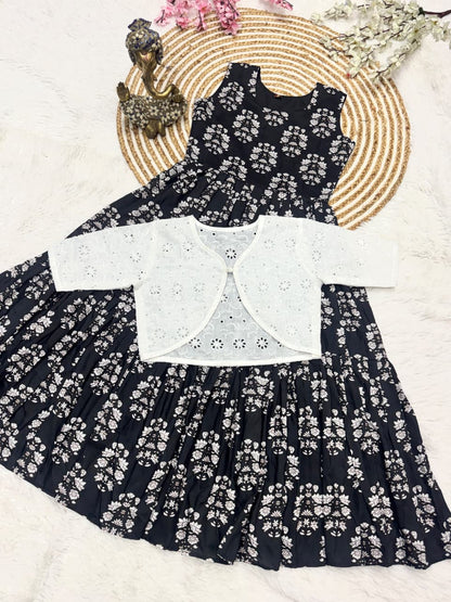 Hakoba koti cafe gown 2 in 1 model