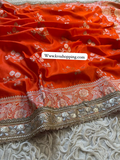 Rashmi’s dreamy tradition Mashru silk saree luxe