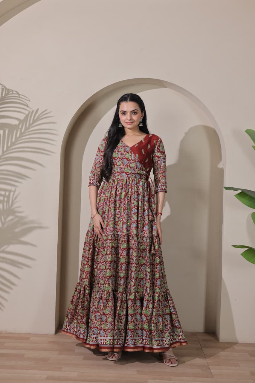 Angarakha Embroidery classic gowns