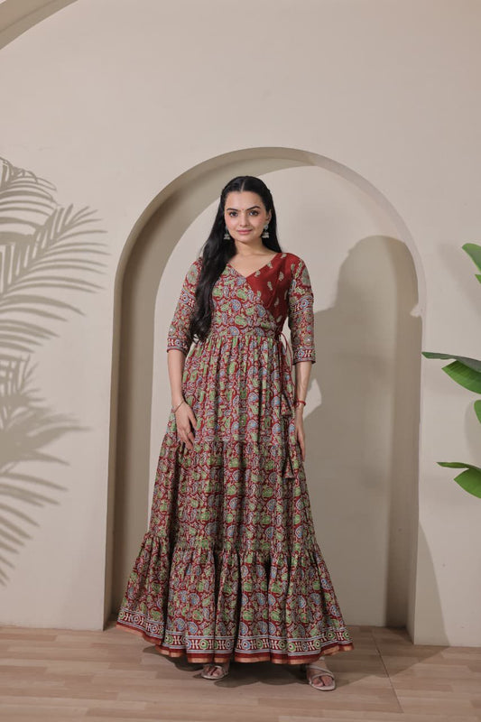 Angarakha Embroidery classic gowns