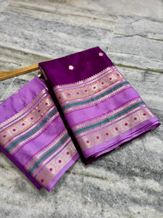 Budget Vintage Saree with classic warm silk