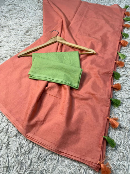 Samantha maa inti bangaram inspired Banarasi soft silk