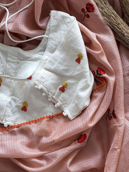 Komali Kota Doriya premium Saree with stitched blouse