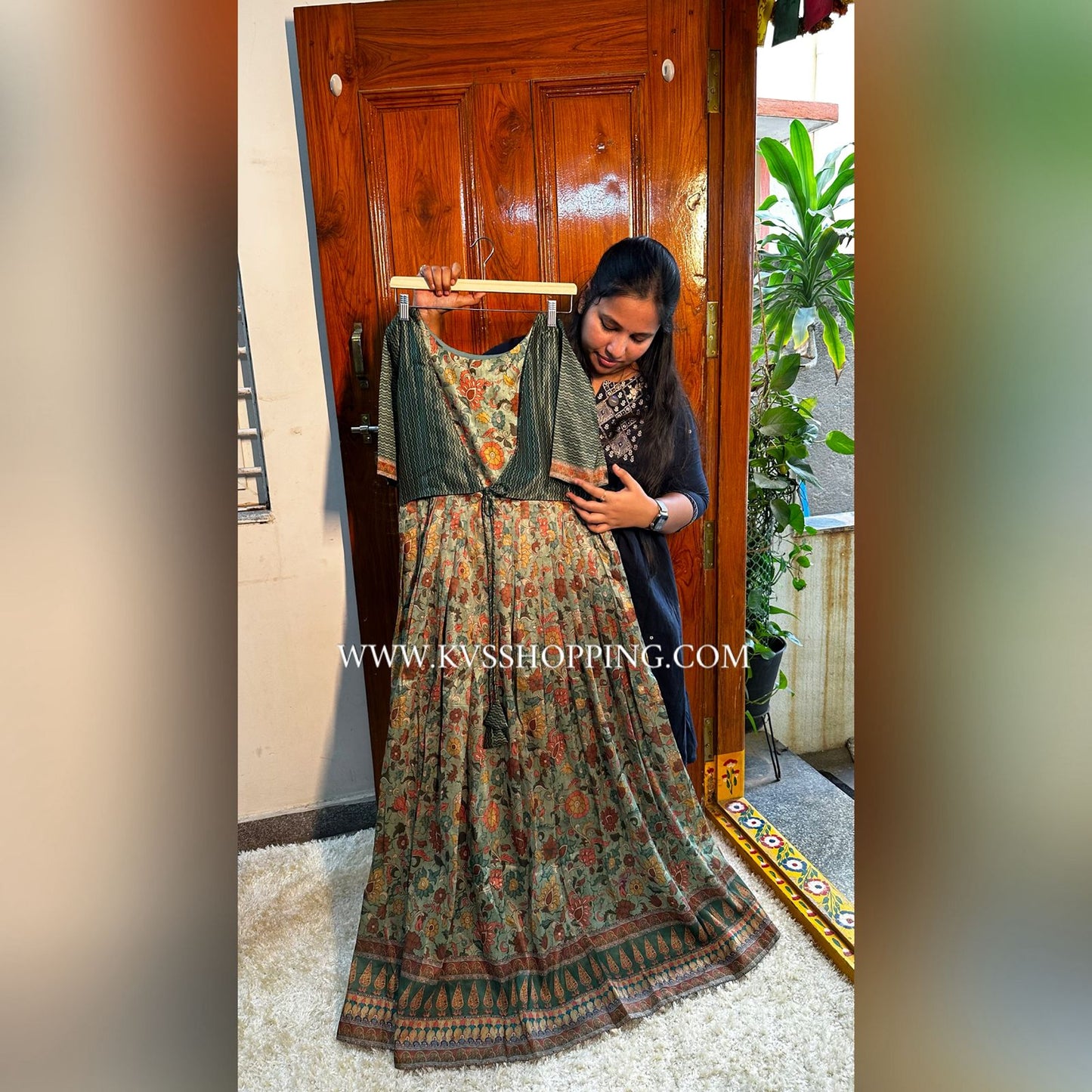 Anarkali Kalamkari designer Gowns