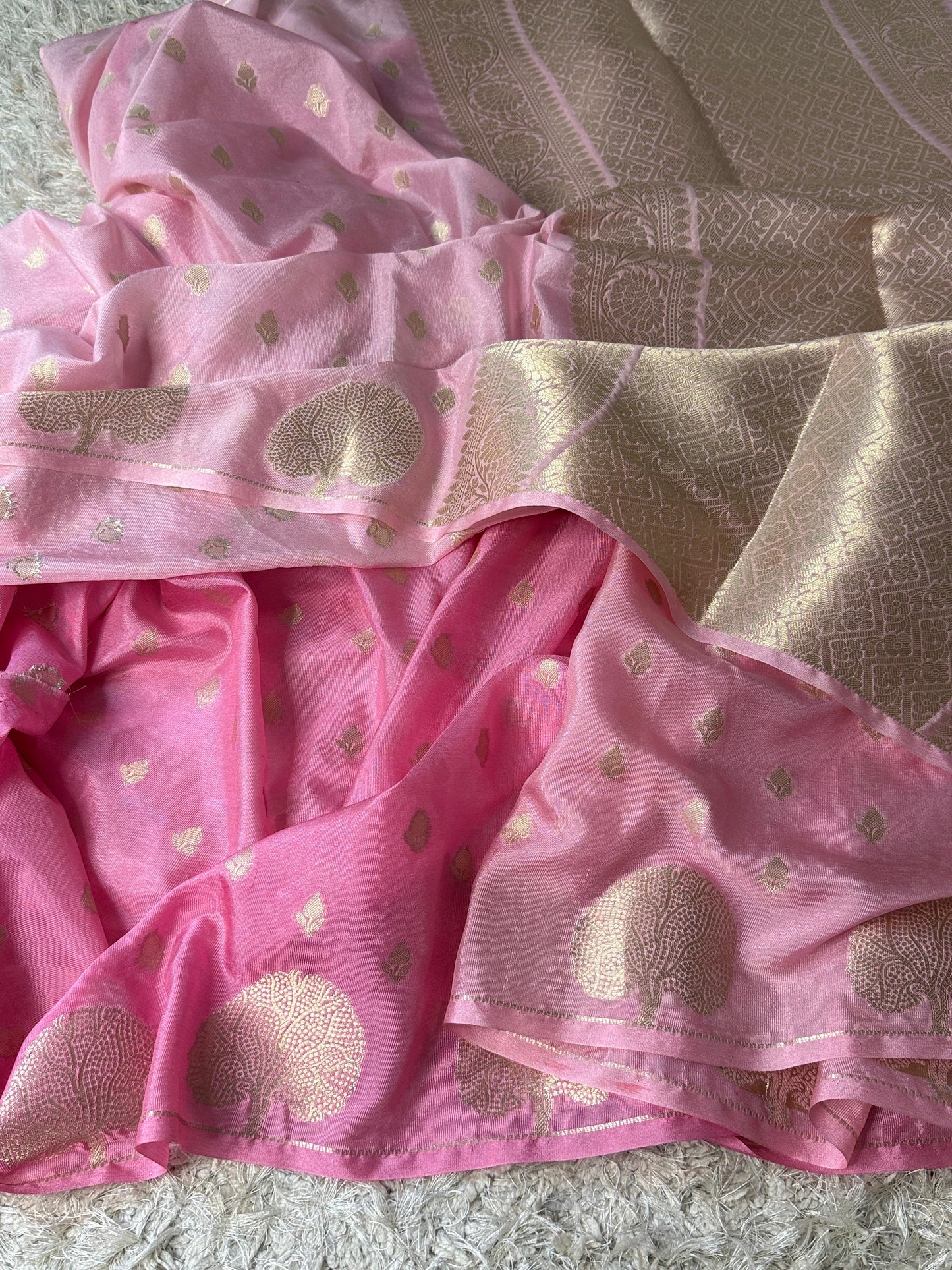 Luxe Classic Katan Super Soft Banarasi saree
