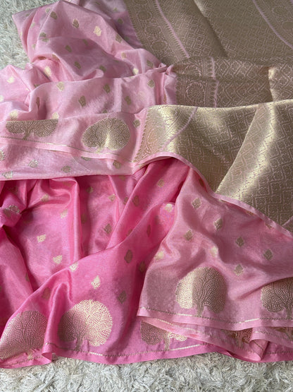 Luxe Classic Katan Super Soft Banarasi saree
