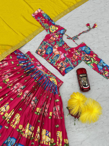 Launching Kalamkari Lehenga Choli 👗