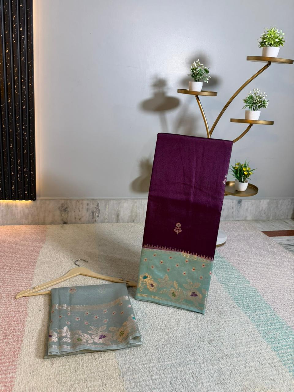 Banarasi fancy trending Alfi designer saree