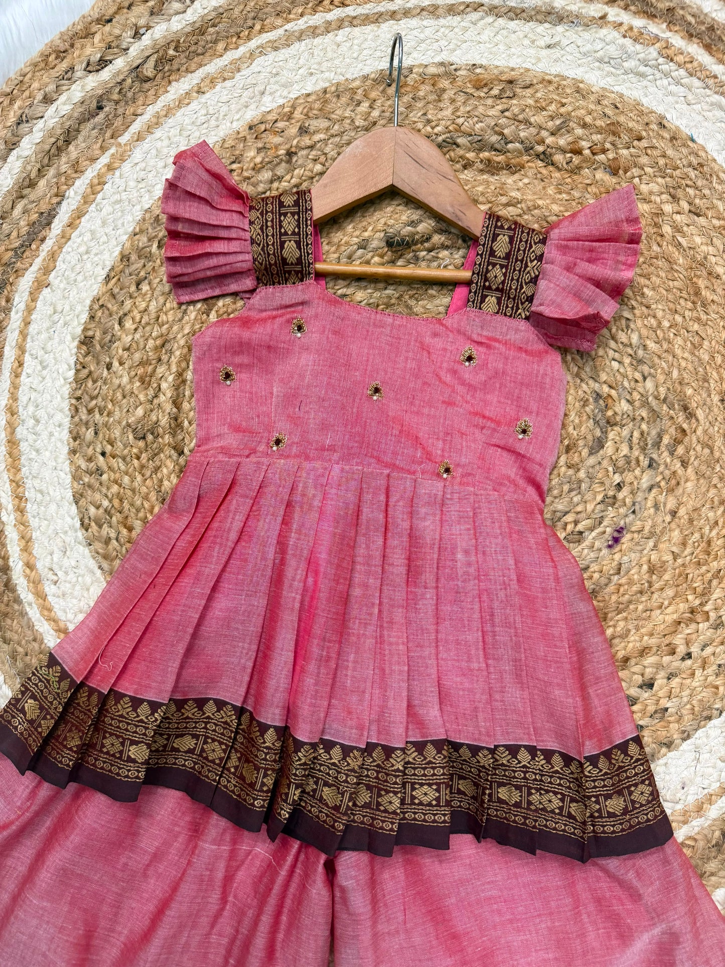 Kids narayanpet sharara cute sets