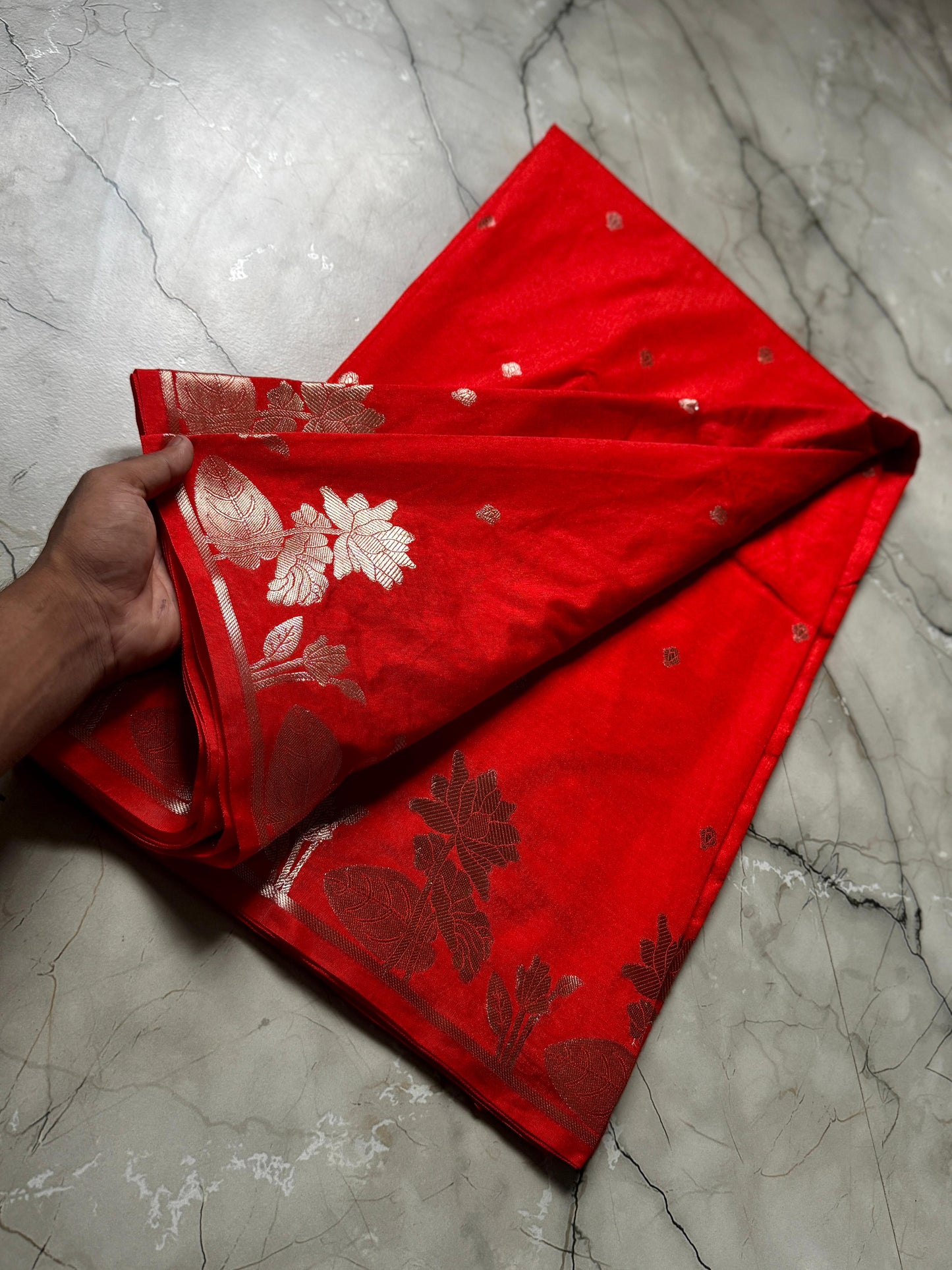 Banarasi Semi Katan silk budget sarees