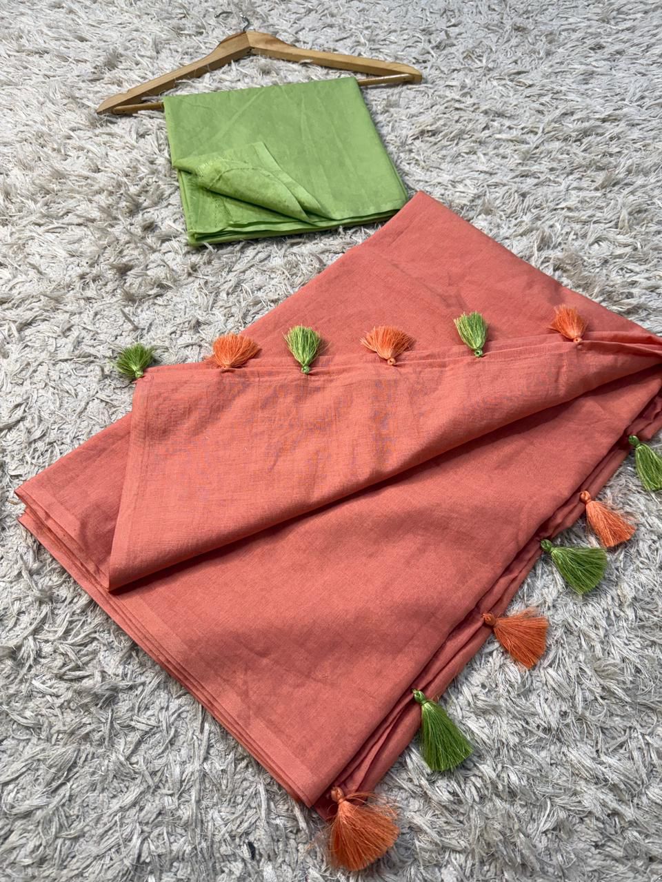 Samantha maa inti bangaram inspired Banarasi soft silk