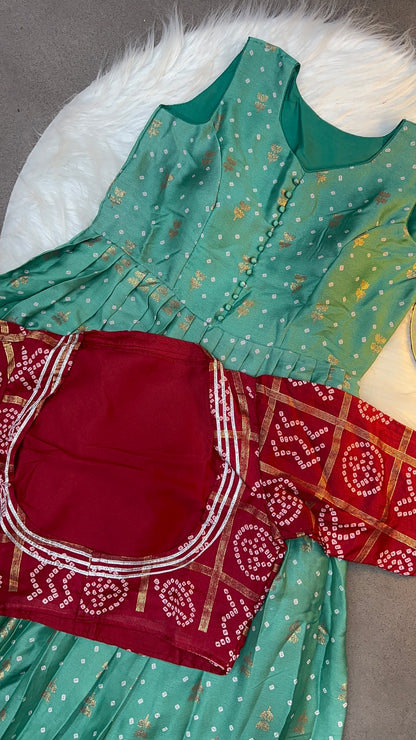 Mali Bandhini classic 2 in one gowns