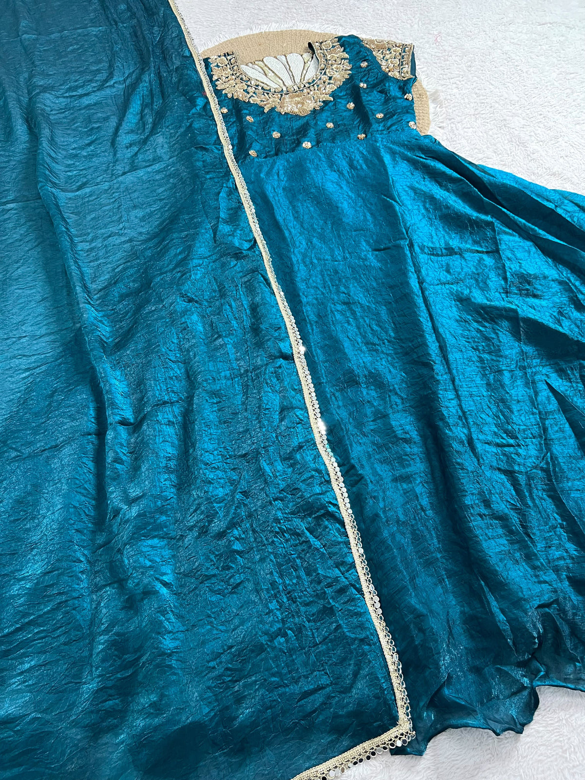 Soft crush cafe work gowns